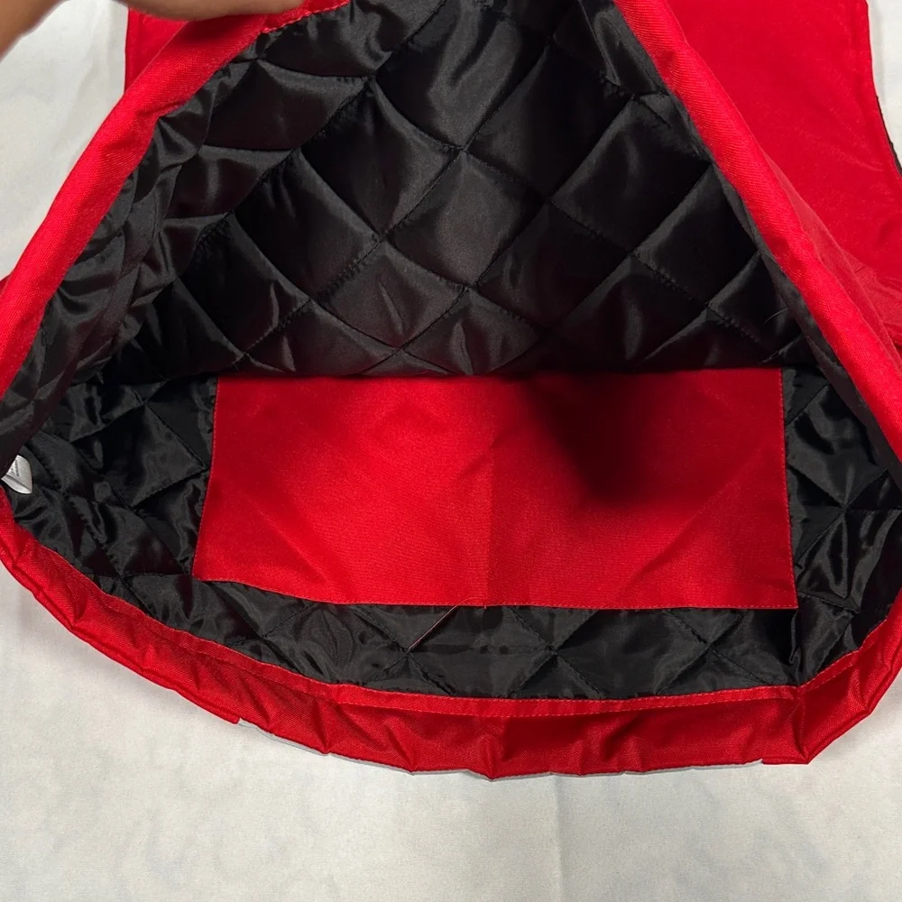 EPTM The Perfect Example Reflective Flow Urban Dance Hiphop Rapper Red Vest Mens